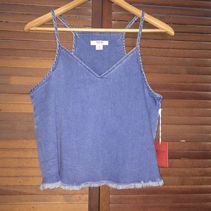 NWT Denim like Tank
